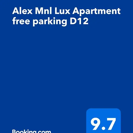 Alex Mnl Lux Free Parking D12 Διαμέρισμα Βουκουρέστι